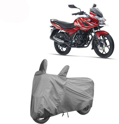 Exciting collections Two Wheeler Cover for Bajaj(Discover 150 s, Grey)