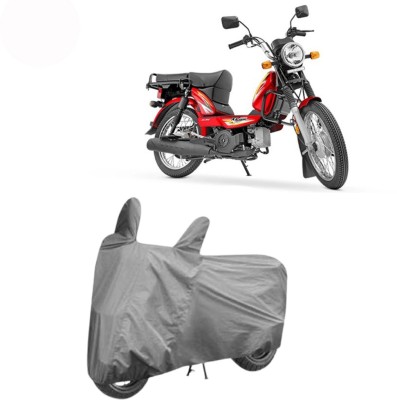 Exciting collections Two Wheeler Cover for TVS(Heavy Duty Super XL, Grey)