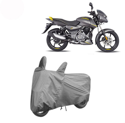Exciting collections Two Wheeler Cover for Bajaj(Pulsar 150, Grey)