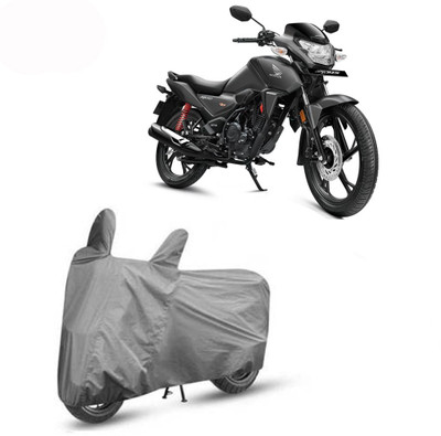 Exciting collections Two Wheeler Cover for Honda(CB Shine SP, Grey)