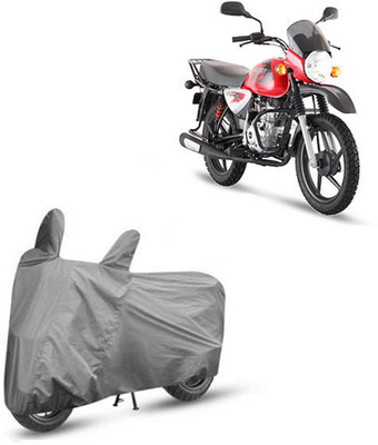 Exciting collections Two Wheeler Cover for Bajaj(Boxer, Black)
