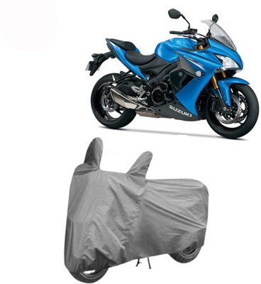 Exciting collections Two Wheeler Cover for Suzuki(GSX S1000F, Grey)