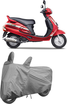 Exciting collections Two Wheeler Cover for Mahindra(Duro, Grey)