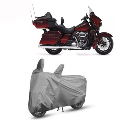 Exciting collections Two Wheeler Cover for Harley Davidson(CVO Limited, Grey)