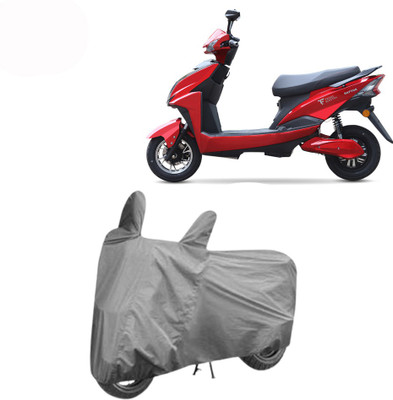 Exciting collections Two Wheeler Cover for Techo Electra(Raptor, Grey)