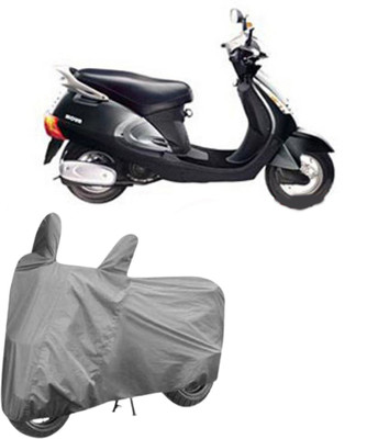 Exciting collections Two Wheeler Cover for Kinetic(Nova EX, Grey)