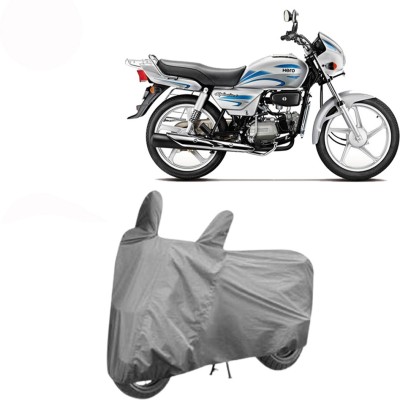 Exciting collections Two Wheeler Cover for Hero(Splendor, Grey)