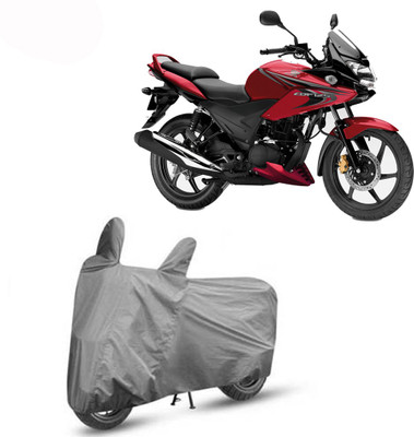 Exciting collections Two Wheeler Cover for Honda(CBF, Grey)