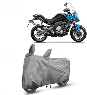 Exciting collections Two Wheeler Cover for CFMoto(650MT, Black)