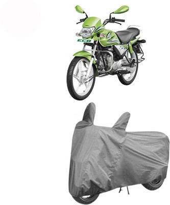 Exciting collections Two Wheeler Cover for Hero(HF Deluxe Eco, Black)