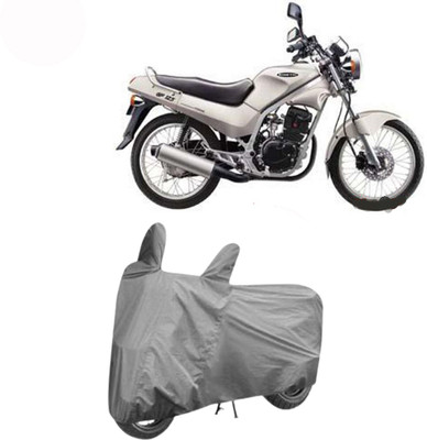 Exciting collections Two Wheeler Cover for Kinetic(GF 125, Grey)
