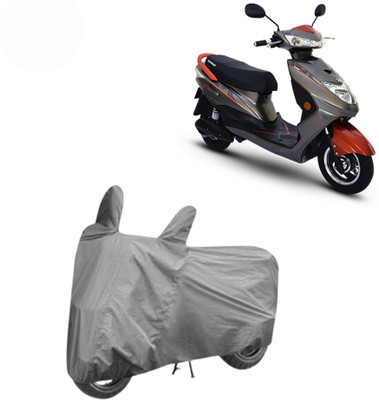 Exciting collections Two Wheeler Cover for Okinawa(Ridge Plus, Grey)