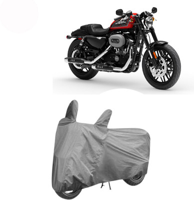 Exciting collections Two Wheeler Cover for Harley Davidson(Roadster, Grey)