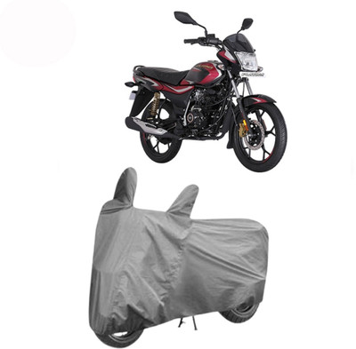 Exciting collections Two Wheeler Cover for Bajaj(Platina 110 H-Gear, Grey)