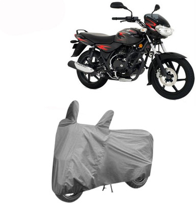 Exciting collections Two Wheeler Cover for Bajaj(Discover 135, Grey)