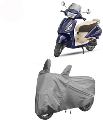 Exciting collections Two Wheeler Cover for TVS(Jupiter classic, Grey)