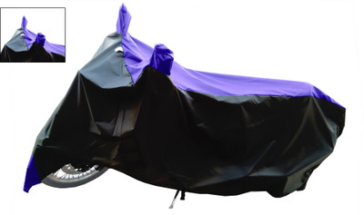 Coxtor Two Wheeler Cover for Bajaj(Avenger 150 Street, Blue)