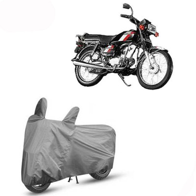 Exciting collections Two Wheeler Cover for Hero(CD 100 SS, Grey)