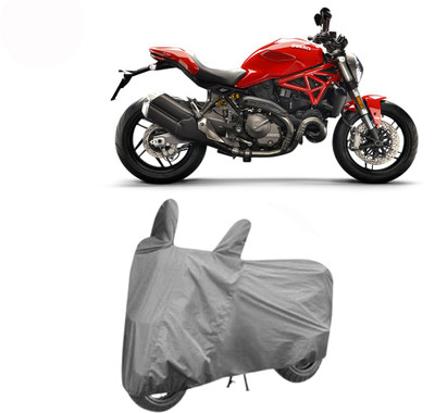 Exciting collections Two Wheeler Cover for Ducati(Monster 821, Grey)