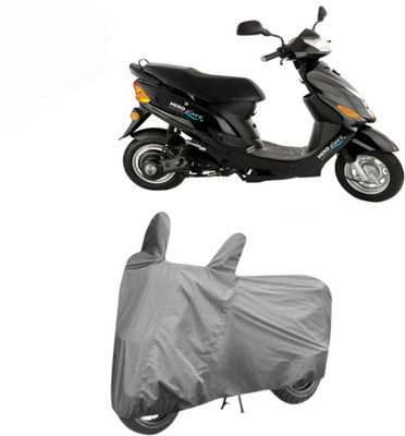Exciting collections Two Wheeler Cover for Hero(Electric Wave Dx, Grey)