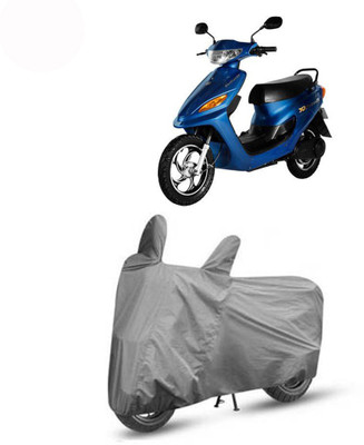Exciting collections Two Wheeler Cover for Indus(Yo Electron, Grey)