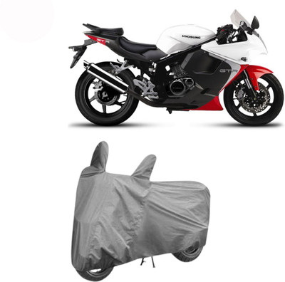 Exciting collections Two Wheeler Cover for Hyosung(GT650R, Black)