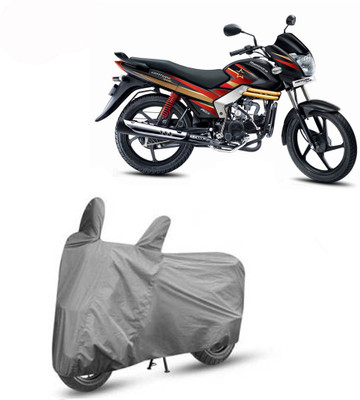 Exciting collections Two Wheeler Cover for Mahindra(Centuro, Grey)