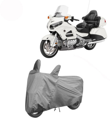 Exciting collections Two Wheeler Cover for Honda(Gold Wing GL1800, Grey)