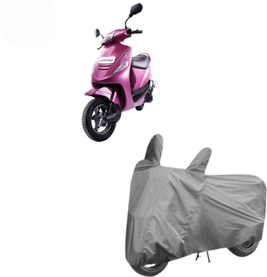 Exciting collections Two Wheeler Cover for Mahindra(Kine, Grey)