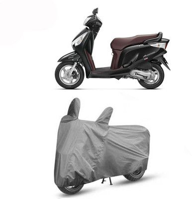 Exciting collections Two Wheeler Cover for Honda(Aviator, Black)