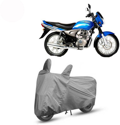 Exciting collections Two Wheeler Cover for Bajaj(Wind 125, Grey)