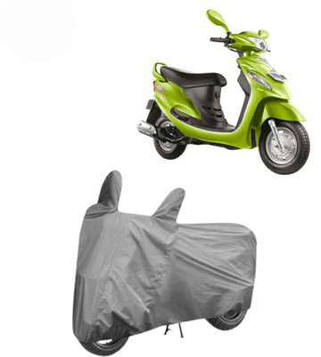 Exciting collections Two Wheeler Cover for Mahindra(Rodeo RZ, Grey)