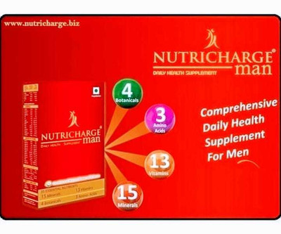 RCM NUTRICHARGE MAN & VEG OMEGA(2 x 30 Tablets)