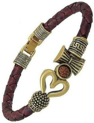 Paladiya Krafts Brass Beads Silver, Gold-plated Kada