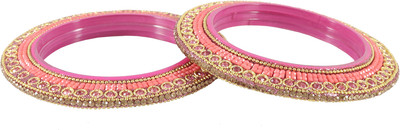 NMII Glass Bangle Set(Pack of 2)