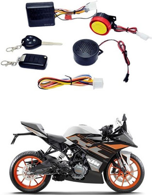 RKPSP Two-way Bike Alarm Kit(Siren, Flashing Light 125 dB)