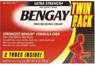 Bengay Pain Relieving Cream Ultra Strength Twin Pack Cream Cream(2 x 113 g)
