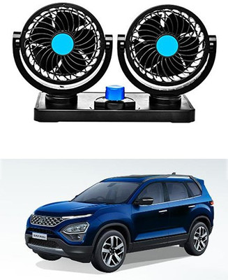 AYW Car Dual Head Fan For safari 2021 Car Interior Fan(12 V)