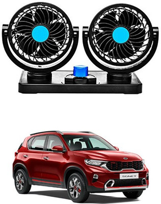 AYW Car Dual Head Fan For sonet Car Interior Fan(12 V)