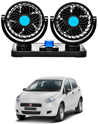 AYW Car Dual Head Fan For punto Car Interior Fan(12 V)