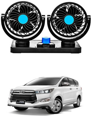 AYW Car Dual Head Fan For innova crysta Car Interior Fan(12 V)