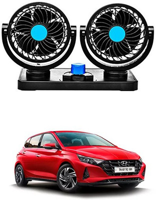 AYW Car Dual Head Fan For i20 New Car Interior Fan(12 V)