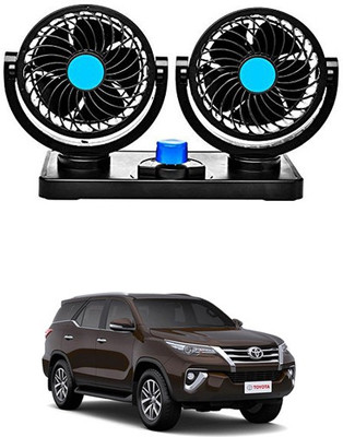AYW Car Dual Head Fan For new fortuner Car Interior Fan(12 V)
