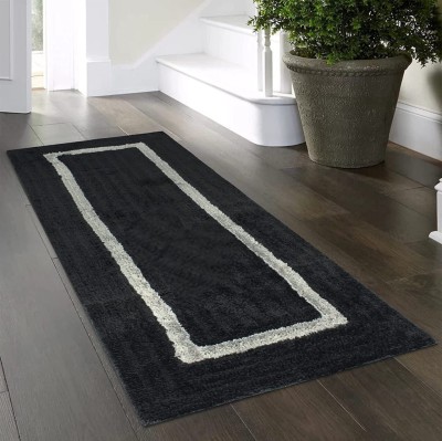 SPA Furnishing Grey Polyester Area Rug(2 ft,  X 5 ft, Rectangle)