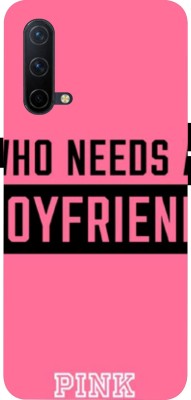 coveritnow Back Cover for OnePlus Nord CE (5G)(Pink, Black)