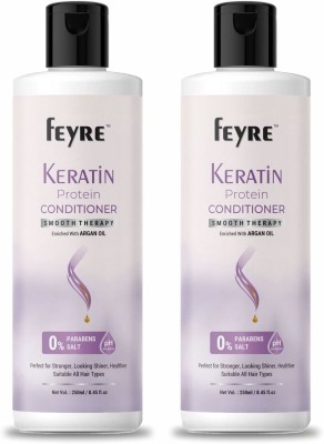 FEYRE Keratin Smooth Therapy Conditioner,Shiny & Damage repair(500 ml)