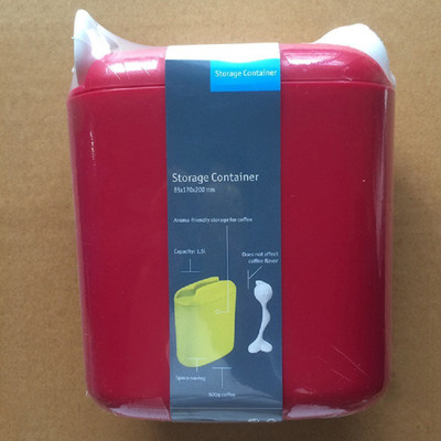 Magnusdeal Plastic Grocery Container  - 1 L(Red)