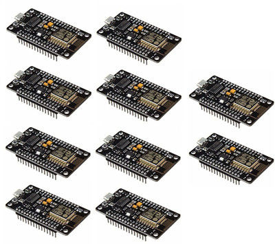 INVENTO 10Pcs Nodemcu ESP8266 CH340G Wireless Wi-Fi Internet Development Board Automotive Electronic Hobby Kit