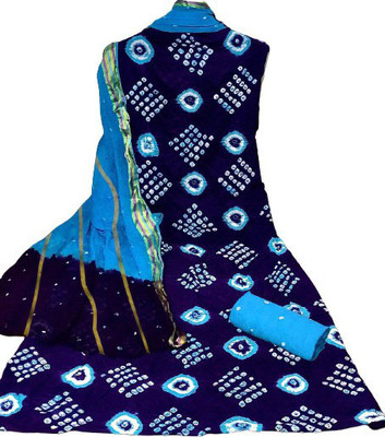 JATADHAR FAB Cotton Blend Dyed Salwar Suit Material