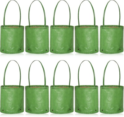 SCOTMEN Gifting Plants Growbag with handle 5x5 pack of 10 Grow Bag